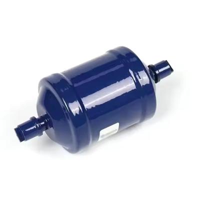China New Copper Liquid Line Filter Drier for Freezer Refrigerant Systems Straight Cool Air Conditioning Heat Pump for sale