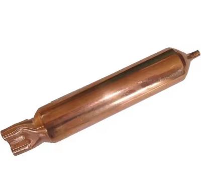 China Copper Spun Filter Drier Double Hole Air Conditioner Fridge Refrigeration Spare Parts for sale