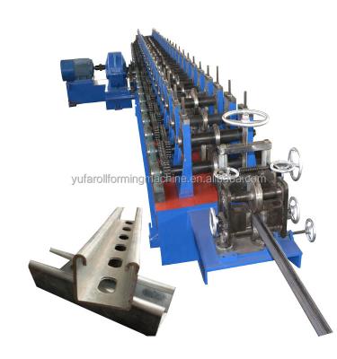 China Building Material Stores Roll Forming Machine For Steel Solar Panel Mounting Machine for sale