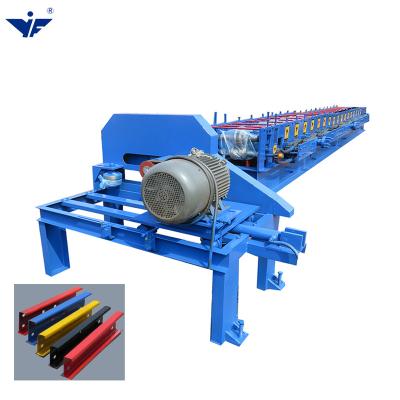 China Step C Shape Purlin Guide Rail Roll Forming Machine for sale