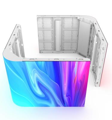 China SMD P8 P10mm Exterior Fixado Display LED Com Serviço Frente Atrás Ecrã de Display LED Protegido de Água Publicidade à venda