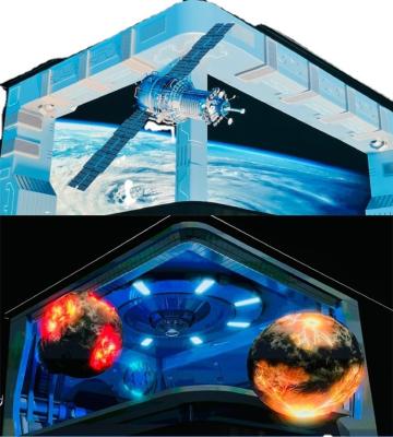 China Curved Flexible Round Outdoor Fixed LED Display P 4/P5.7 Method Outdoor Display Screen for sale