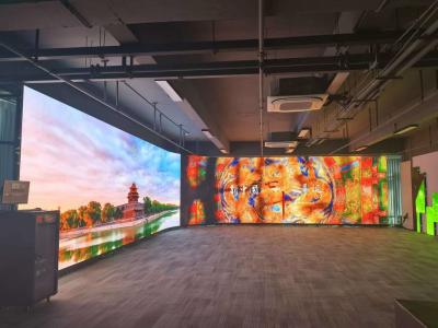 Cina Ultra Slim Indoor Fixed LED Video Wall con servizio di manutenzione frontale 500*750mm 500*1000mm LED Panel in vendita