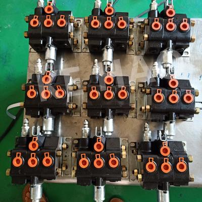 Chine pompe à engrenages originale de chargeur de contrat multiway de la valve 32,2 pour machiner les machines et le véhicule à vendre