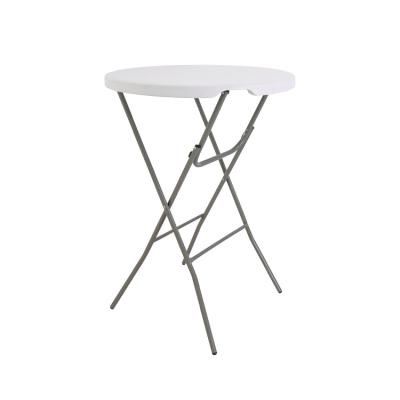 China Modern event furniture round bar table event rental tables party plastic bar table for sale