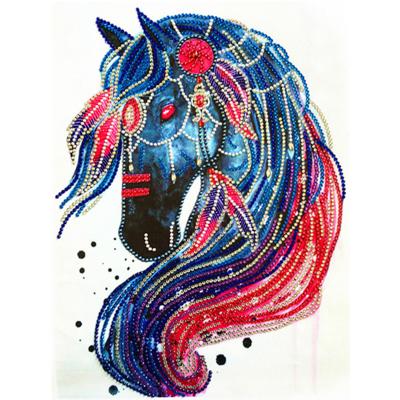 China Home decoration; gifts ; Wedding Special Shaped Embroidery Kit Crystal Decoration Diamond Horse Animal Diamond Painting for sale