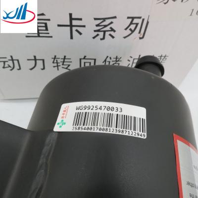 China Sinotruk Howo Parts Steering Oil Tank Assembly WG9925470033 Power Steering Oil Reservoir Steering tank for sale