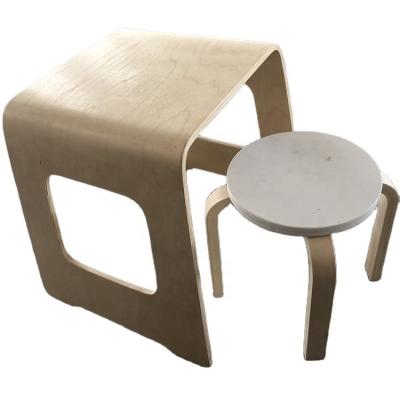 China Modern colorful multi-use chair living room dineer seat solid wood stool for sale