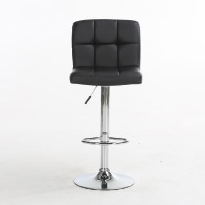 China Modern High Quality Gas Lift Cheap Price 100#chrome Chrome Seating Velvet Chair Bar Fast Delivery for sale