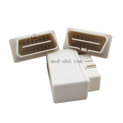 China White ELM327 OBD2 Connector J1962m Plug With Enclosure Price YS-009P for sale
