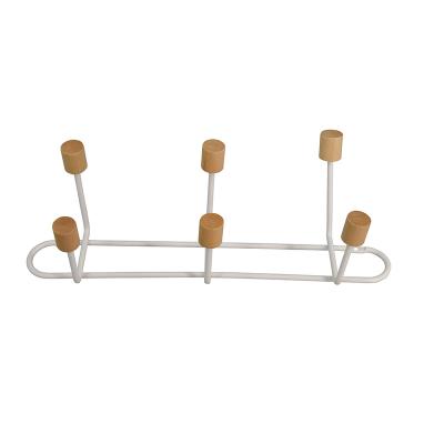 China Traditional Hook Rack Hanger Horizontal Towel AND Clothing Rack Stainless Steel Hook Storage zu verkaufen