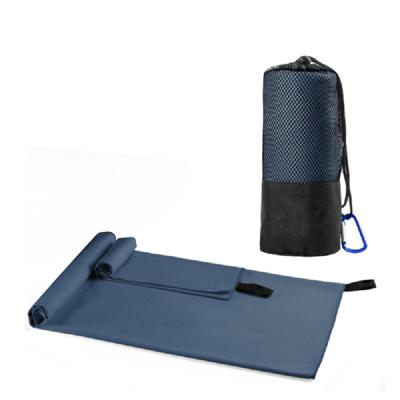 China Custom Logo Extra Large Eco Friendly Microfiber Suede Sports Towel for Outdoor Activities for sale
