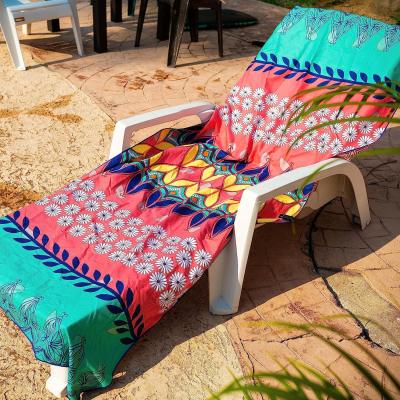 China Las toallas de playa más vendidas personalizadas populares sin arena OEM Logotipo Impreso Toallas de playa de microfibra en venta