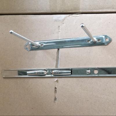 China High Quality Metal Wholesale 2 Hole Nickel Spring Folder Plating Clip,Hole Distance 8cm,Hardware Thickness 25C for sale