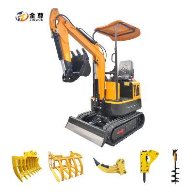 China Construction works 1000kg mini 1ton micro excavator Micro Digger for sale for sale