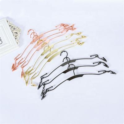 China LEEKING sexy underwear display metal clip pants hanger multifunctional factory wholesale new design for sale