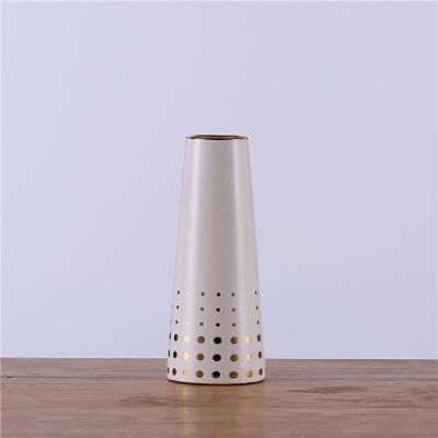 China Wholesale cheap luxury wedding ceramic vase ceramic vases high quality custom logo items decoration for sale