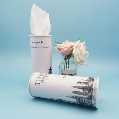 China Box Tissue Soft Pack Facial Tissue For Car Use Custom Printed Facial Tissue Virgin Wood Pulp for sale