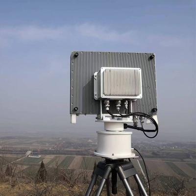 China Instalación de radar de vigilancia de baja altitud en tierra o trípode para la detección precisa de objetivos en venta