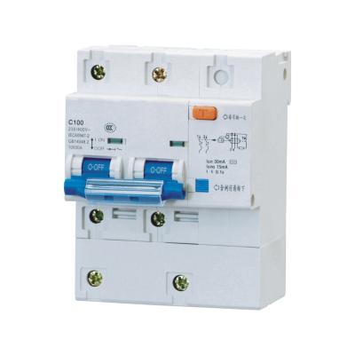 China Manufacturer factory Disyuntor 100A 3Pole MCB Residual Current Circuit Breaker 10K for sale