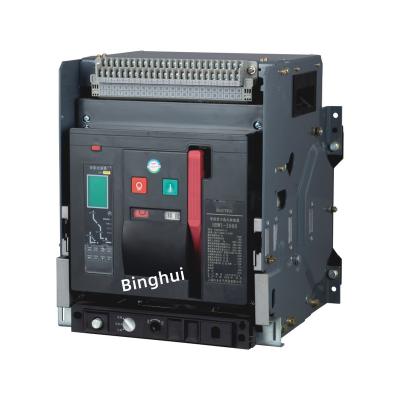 China ACB DW15 200A 630A 1000A 2000A 3P Fixed and drawout type low voltage Air Circuit Breaker high quality 12-60KA for sale