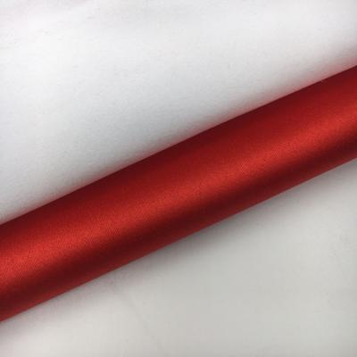 China 165GSM Duchess Satin 100D*200D Glossy Heavy Heavyweight Bomber Jacket Casket Fabric Tear-resistant for sale