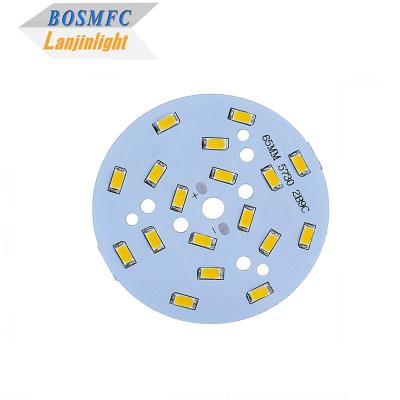 China 5730 5630 SMD LED PCBA 110V 220V 3W 9W 18W circuit board Practical For Bulb for sale