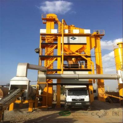 China Construction works Asphalt Batch Mixing Plant Liaoyuan Mobile Patented Embedded Type Saving Energy for sale