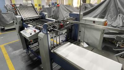 China Automatische faltende Papiermaschine A3 für pharmazeutische Broschüren zu verkaufen