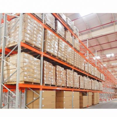 China HTP 1000-3900mm Width Adjustable Pallet Racking System in Blue for Industrial Storage Warehouse for sale