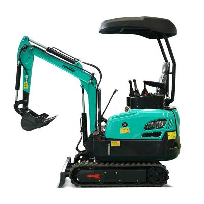 China Construction Material Shops Fast Swing Speed Micro Excavator Mini Excavator 1.7t Digger Fully Equipped Small Construction Digger for sale