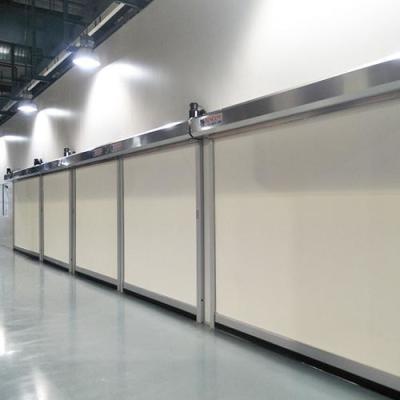 China Anti-elektrostatische stof rol op deur, hoge frequentie gladde openingssnelheid 1,5m / s Te koop