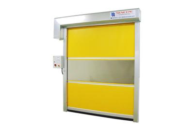 China 304 Stainless Steel Frame Industrial High Speed Door For Internal and External Area for sale