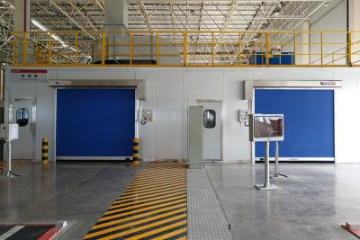 China Gegalvaniseerd staal CE / ISO9001 2008 High Speed Roll Up Door Single-Three Phrase Te koop