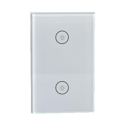 China Alexa Voice Control Waterproof Rf Incandescent Light Auto Turn Off Lead Glass Touch Screen Wall Radio Smart Wifi Electric Light Switch for sale