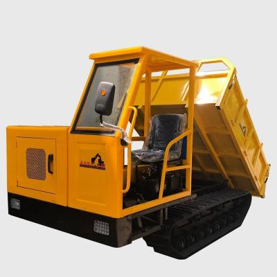 China China Mini Dumper Capacity 3 Ton Crawler Dumper Truck With High And Low Speed Farms for sale