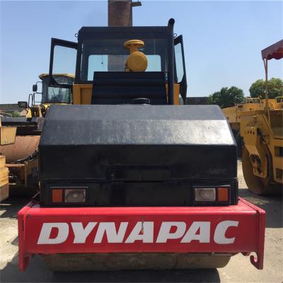 China Construction works Dynapac CC211 Used Road Roller Smooth Tandem Roller Double Drum Construction Machinery Compaction Vibratory Compactor for sale