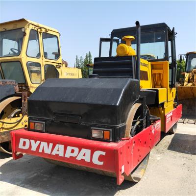 China Construction works Used Dynapac CC211 Double Drum Roller Road Construction Machinery Road Roller Smooth Tandem Vibratory Static Compactor for sale