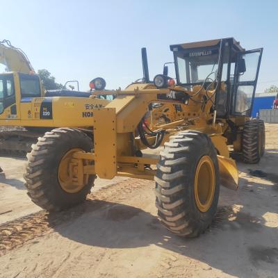China Construction works used hydraulic motor grader crawler 140k 140h cat 140m 14m 12h 120h 12g 14g 14h 16g cat 140k 140h original low price for sale