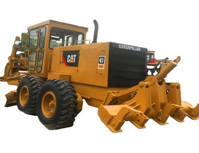 China Construction works used hydraulic motor grader crawler 14g 140k cat 140m 14m 12h 120h 12g 14g 14h 16g original low price for sale