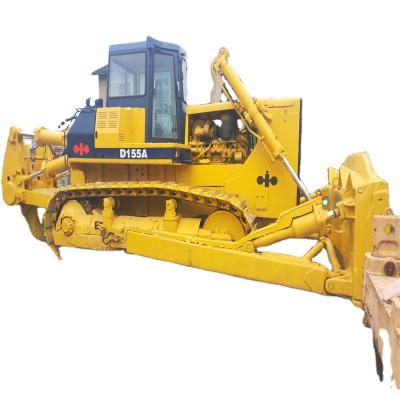 China Construction works used KOMATSU crawler bulldozer D155A-2/D155A-5/D155A with 100% good condition and high quality imported from Japan for sale for sale