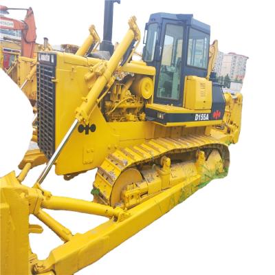 China Construction works used KOMATSU crawler bulldozer D155A-2/D155A-5/D155A with 100% good condition and high quality imported from Japan for sale for sale