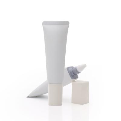 China 50g Cosmetic Square Tube Hand Hose Cover Cream Tube Squeeze Bottle Detergent Facial Lotion Tube Cosmetic Square Tube for sale