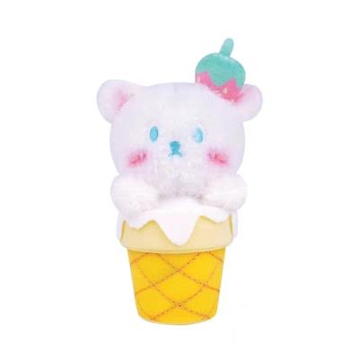 China Potdemiel Decoration Genuine Ice Cream Down Cotton Toy Blind Box Mystery Box Figure Animal Toys Stuffed Doll Plush Pendant Key Chain for sale