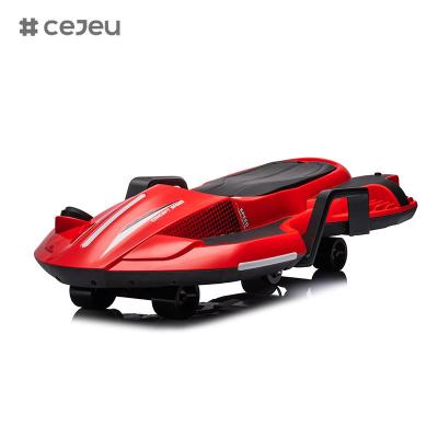 China 2 in 1 Electric Pedal & Push Ride On Toy Wiggle Car with Light USB,MP3 and Music for Kids Unisex for sale