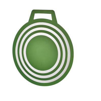 China General Use For Gas And Induction Cooker Non-Stick Green Bake Pan Heavy Duty Liner High Temperature Aluminum Flat Baking Pan for sale