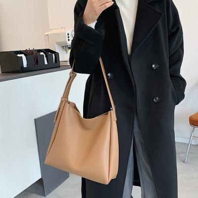 China Wholesale Fashion Woman Luxury Handbag Lady Tote Handbag Brown Shoulder Bags for sale