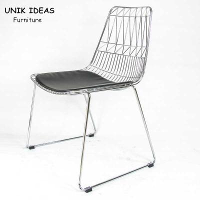 중국 옥외테라스 금속은 철 식당 의자들 실내 창조적 집 휴식 46x53x80.5cm으로 일했습니다 판매용