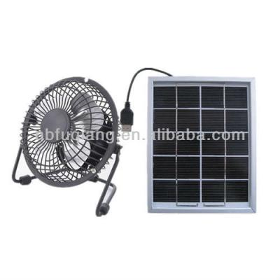 China Powerful Solar Powered Solar System Attic Fan System, 30W Foldable Steel Solar Panel Fan with Anti-rust Paint for Greenhouse for sale