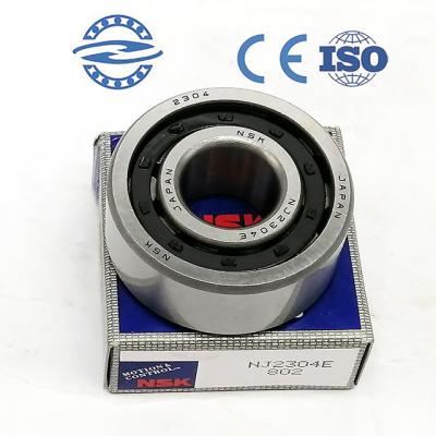 중국 고하중 P0 NJ2304E 원통 모양 롤러 베어링 크기 20x52x21mm 판매용